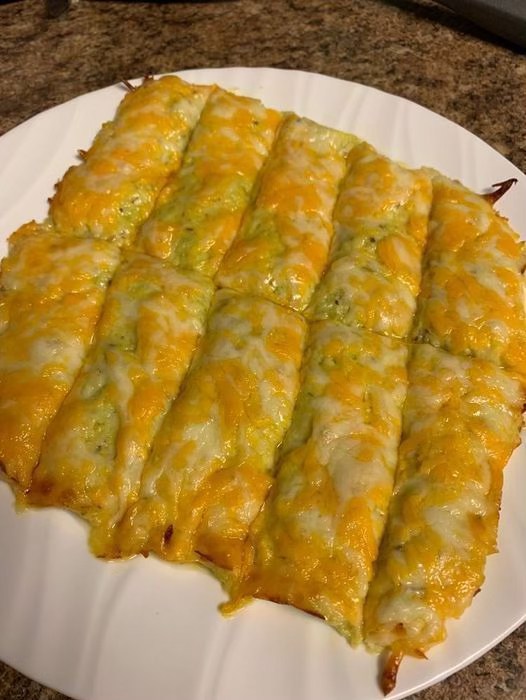 Homemade Cheesy Garlic  Breadsticks